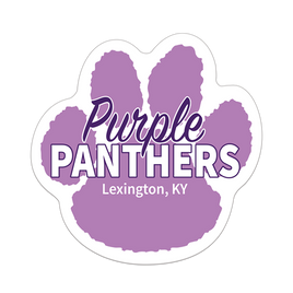 Sports Magnets 5 3/4''' x 5 3/4'' Paw Print