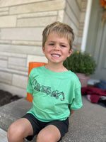 3 In a Row - Construction Trucks - Child Tee