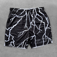 Lightning Strike - Shorts - Black