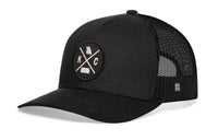 Kansas City Trucker Hat  |  Black KC X Snapback