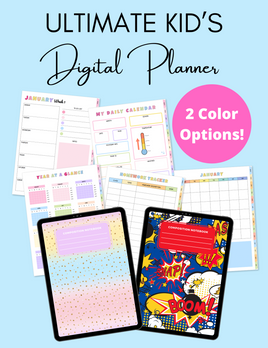 The Ultimate Kid's Digital Planner
