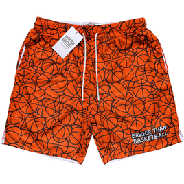 Basketball Pattern - Shorts - Orange