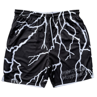 Lightning Strike - Shorts - Black