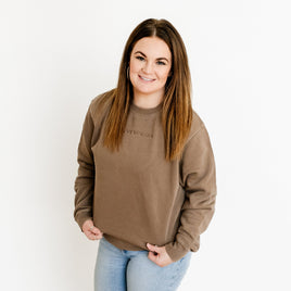 ✨ IN MY MOM ERA™ ✨ - Embroidered PIGMENT Crewneck