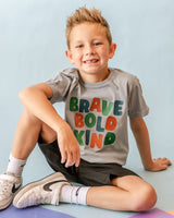 Brave Bold Kind - YOUTH Comfort Colors Tee
