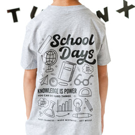 School Days - School Day Items (pf & b) - Child Tee