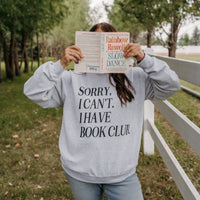 Sorry, I Can’t. I Have Book Club. - Basic Fleece