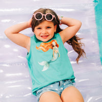 Watercolor Mermaid - Child TANK