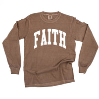 Arched Faith - Long Sleeve Comfort Colors Tee