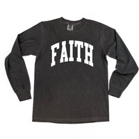 Arched Faith - Long Sleeve Comfort Colors Tee