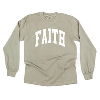 Arched Faith - Long Sleeve Comfort Colors Tee
