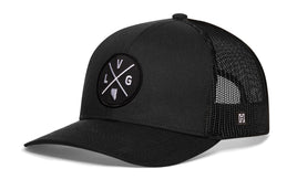 Las Vegas Trucker Hat  |  Black LVG X Snapback