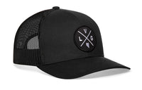 Las Vegas Trucker Hat  |  Black LVG X Snapback