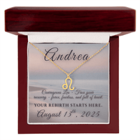 Custom Zodiac Recovery Necklace | Inspiring Sobriety