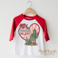 Stuck On You Western Valentine Shirt - Valentine Tee