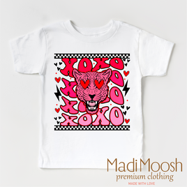XOXO Leopard  Valentine Shirt - Valentine Tee