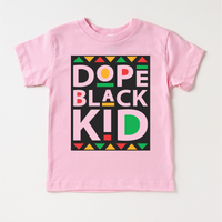 Dope Black Kid Black History Shirt - Juneteenth Kids & Adult Tee