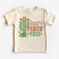 Western St. Patrick's Day Shirt - Can't Pinch This Kids & Adult Tees