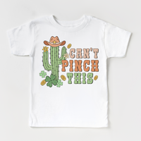 Western St. Patrick's Day Shirt - Can't Pinch This Kids & Adult Tees