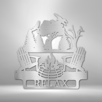 Campfire Personalized Gifts - Custom Metal Sign