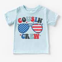 Cousin Crew 4th Of July Shirt - July 4th Kids & Adult Tee