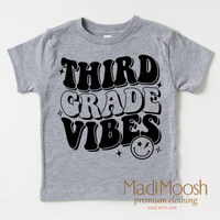 Third Grade Vibes Shirt - School Shirt