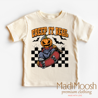 Creep It Real Skater Shirt - Halloween Shirt