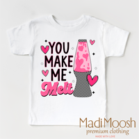 You Make My Heart Melt Valentine's Day Shirt - Lava Lamp Valentine Tee