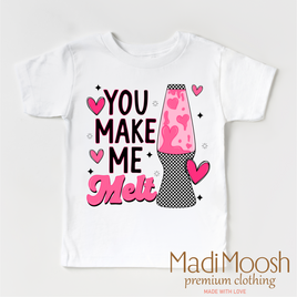 You Make My Heart Melt Valentine's Day Shirt - Lava Lamp Valentine Tee