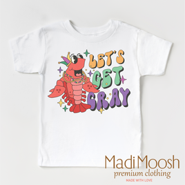 Let's Get Cray Mardi Gras Shirt - Mardi Gras Crawfish Tee