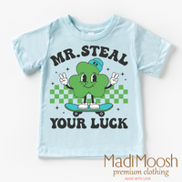 Mr. Steal Your Luck St. Patrick's Day Shirt - St. Patrick's Day Kids Tee