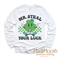 Mr. Steal Your Luck St. Patrick's Day Shirt - St. Patrick's Day Kids Tee