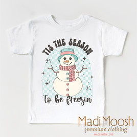 Tis The Season To Be Freezing Christmas Shirt - Christmas Shirt