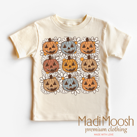 Retro Fall Shirt - Jack-O-Lantern Tee