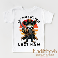 You Just Yeed Your Last Haw Western Shirt - Funny Frog Tee