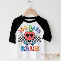 100 Days Bruh School Shirt - School Tee