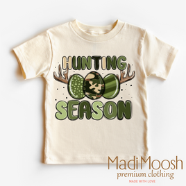 Kids Easter Egg Hunting Shirt - Hunting Season Boys Easter Tee