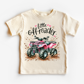Girls Little Off Roader 4 Wheeler Shirt - Girls Four Wheeler Tee