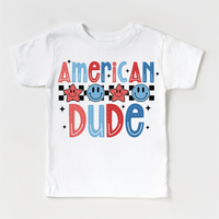 American Dude July 4th  Shirt - Independence Day Tee