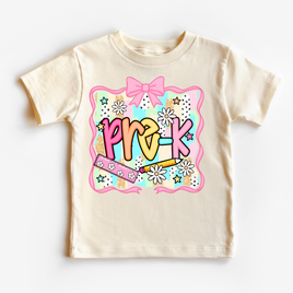 Girls Pre-K School Shirt - Back To School Tee