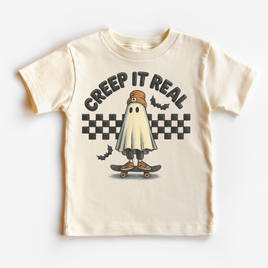 Retro Creep It Reel Skater Halloween Shirt - Halloween Tee
