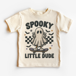 Spooky Little Dude Skater Halloween Shirt - Halloween Tee - MU92