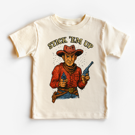 Stick Em' Up Country Western Gun Slinger Shirt - Western Tee - MU95