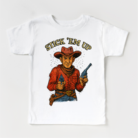 Stick Em' Up Country Western Gun Slinger Shirt - Western Tee - MU95