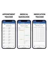 Digital Phone Planner Medical Widgets