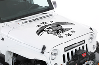 Eagle Hood Graphic