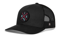 Miami Trucker Hat  |  Black MIA X Snapback