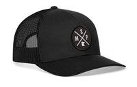 Minneapolis- St. Paul Trucker Hat  |  Black MSP X Snapback