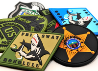 Custom PVC Patches - 50 Pieces ($5.50 each)