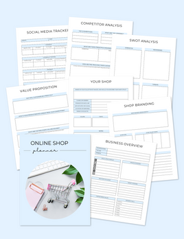 Online Shop Planner